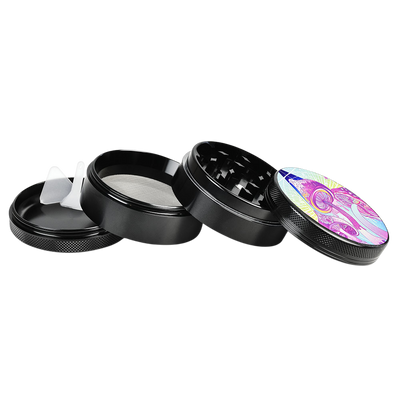 Pulsar Metal Herb Grinder | Melting Shrooms | Pieces