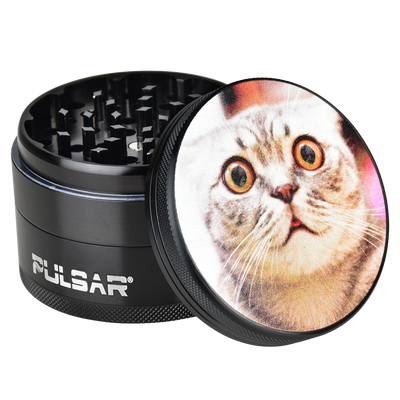 Pulsar Metal Herb Grinder | Stoned Cat