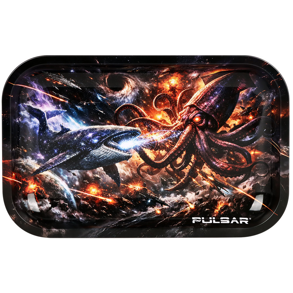 Pulsar Metal Rolling Tray | Ocean of Time and Space
