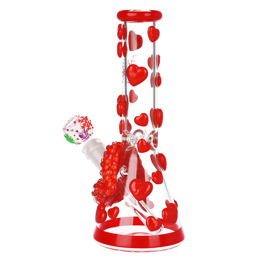 Pulsar Midnight Kiss Beaker Bong | Back View