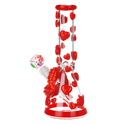Pulsar Midnight Kiss Beaker Bong | Back View