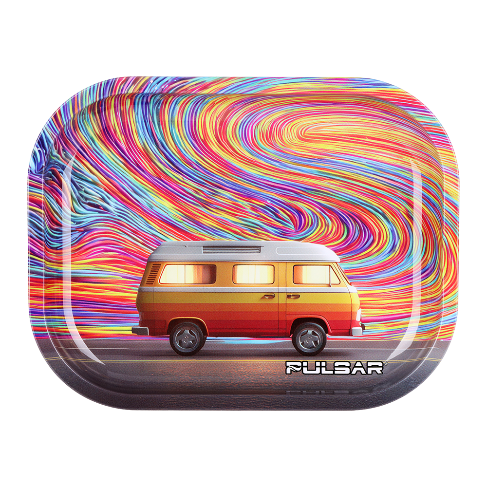 Pulsar Mini Metal Rolling Tray | Camper Flow