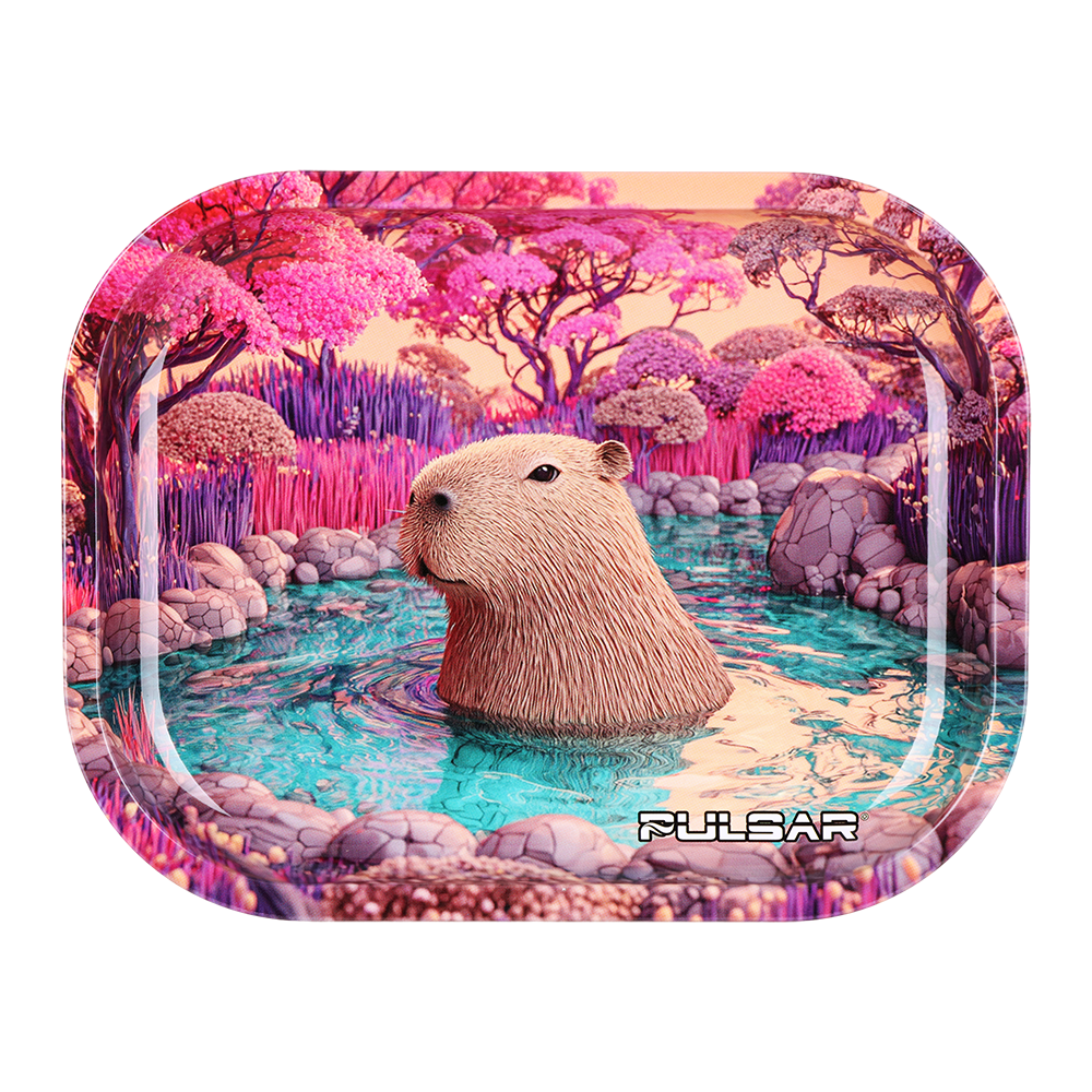Pulsar Mini Metal Rolling Tray | Capybara Spa
