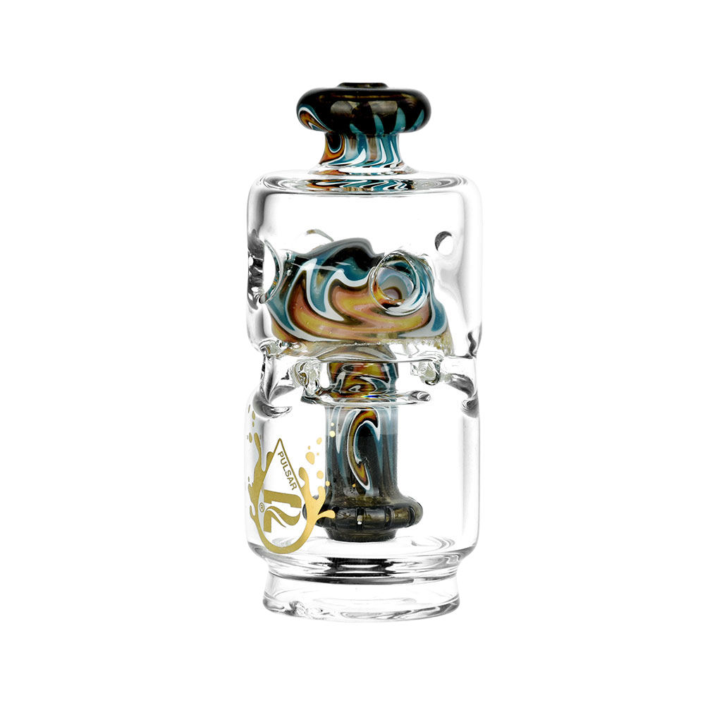 Pulsar Mushroom Groove Rig for Puffco Peak Series | Black