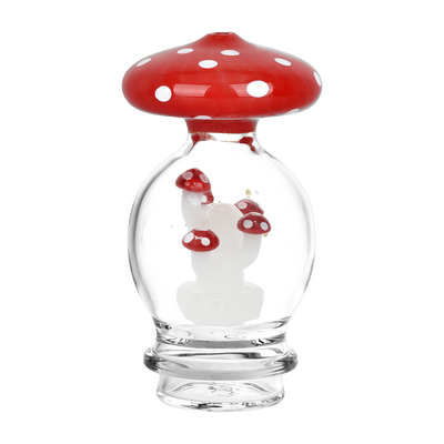 Pulsar Mushroom Mayhem Rig for Puffco Peak Series | Back View