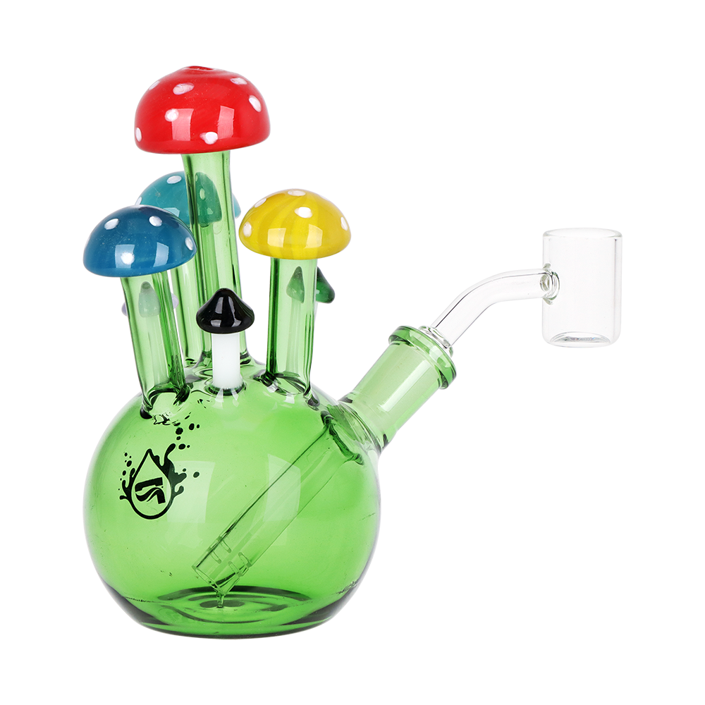Pulsar Mushroom Patch Dab Rig | Back View