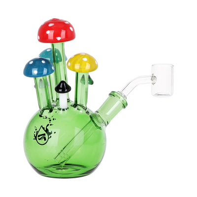 Pulsar Mushroom Patch Dab Rig | Back View