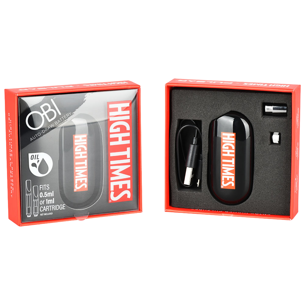 Pulsar Obi Auto-Draw Vape Cartridge Battery | High Times | Packaging