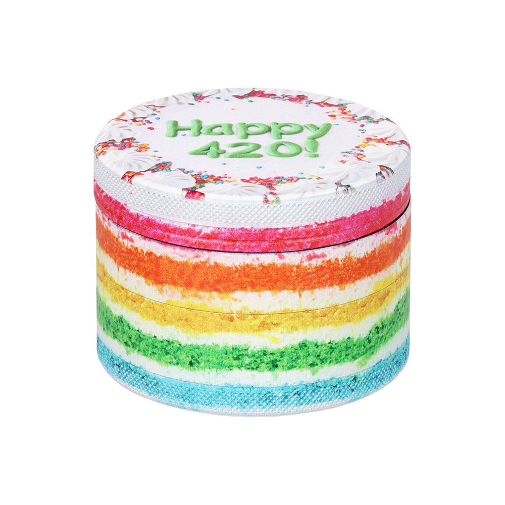 Pulsar OBJEX Series Grinder | Happy 420 | Front View