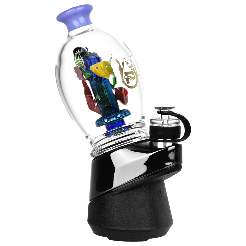 Pulsar Ocean Aquarium Rig for Puffco Peak Series | View with Vaporizer