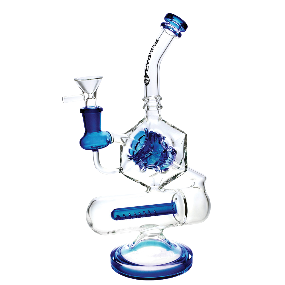 Pulsar Pandora Inception Cube Bong | Blue