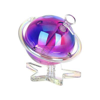 Pulsar Planetary Ring Electroplated Bong | Front View