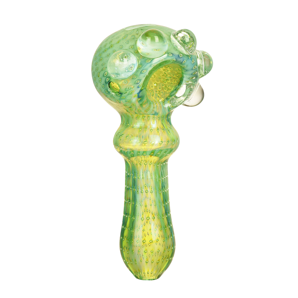 Pulsar Portal Bubble Matrix Spoon Pipe | Emerald Isle