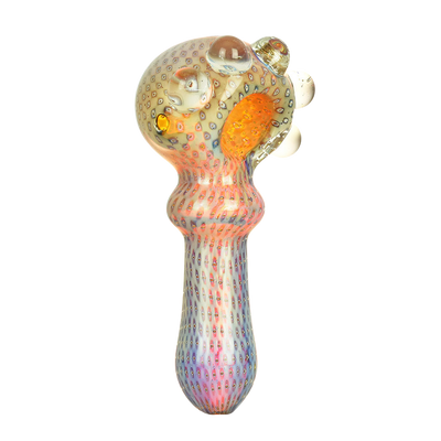 Pulsar Portal Bubble Matrix Spoon Pipe | Rose Blush