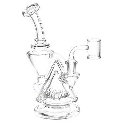 Pulsar Pyramid Baller Recycler Dab Rig | Front View