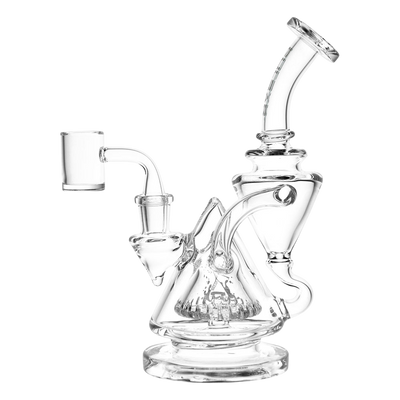 Pulsar Pyramid Baller Recycler Dab Rig | Side View
