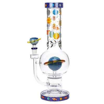 Pulsar Rings of Saturn Bubble Bong | Back View
