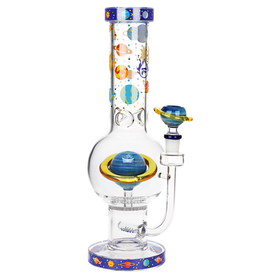 Pulsar Rings of Saturn Bubble Bong | Front View