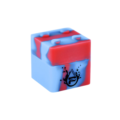 Pulsar RIP Series Block Silicone Container | Blue Red