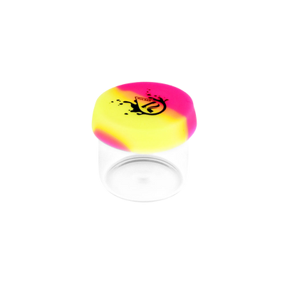 Pulsar RIP Series Glass Terp Jar | Yellow Pink