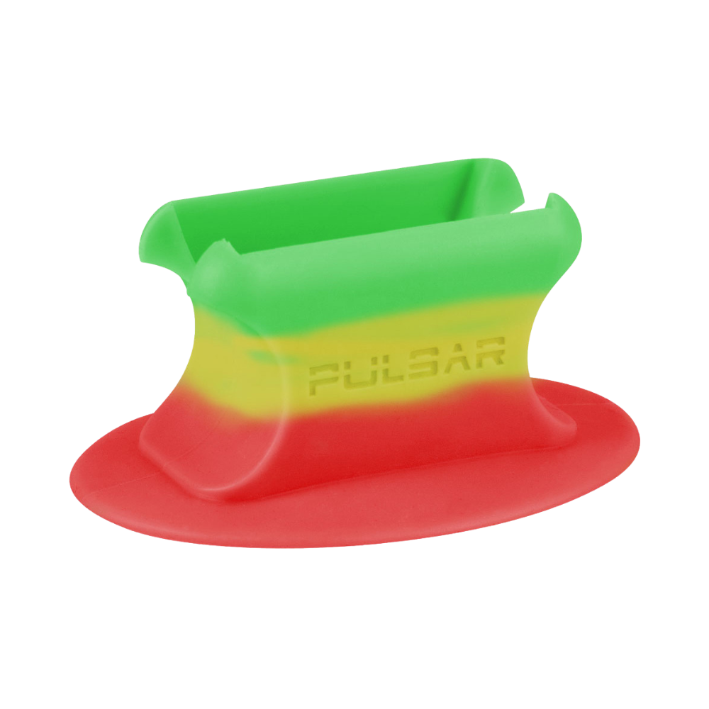 Pulsar RIP Series Silicone Dab Straw Stand | Rasta