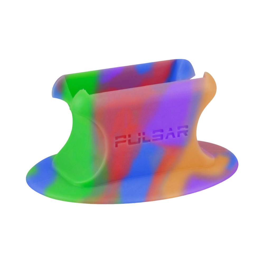 Pulsar RIP Series Silicone Dab Straw Stand | Tie Dye