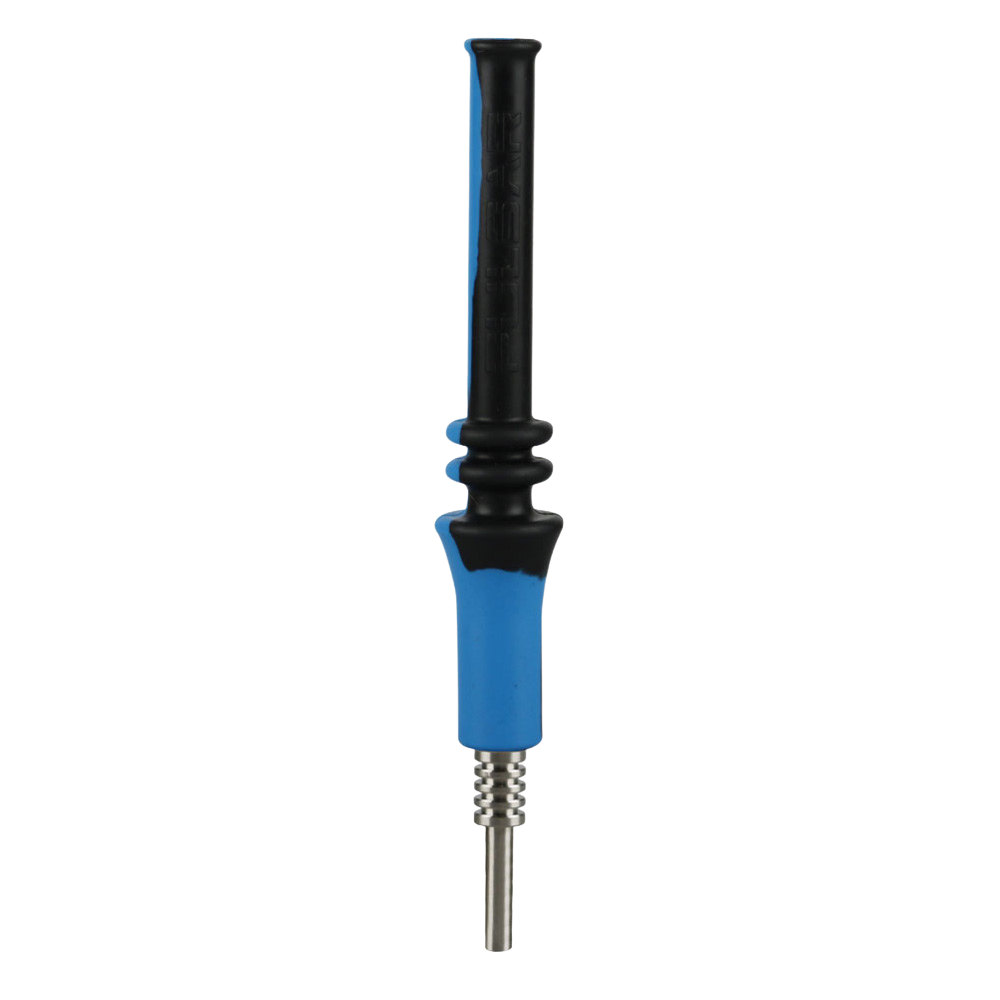 Pulsar RIP Silicone Dab Straw | Blue Black