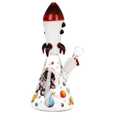 Pulsar Rocket Ship Beaker Bong | Back View