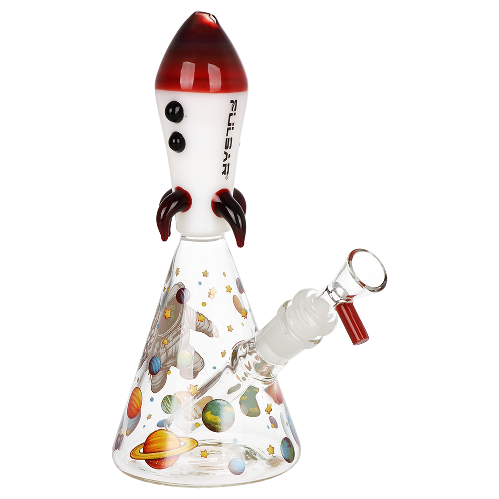 Pulsar Rocket Ship Beaker Bong | Front View