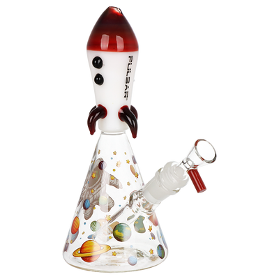 Pulsar Rocket Ship Beaker Bong | Front View