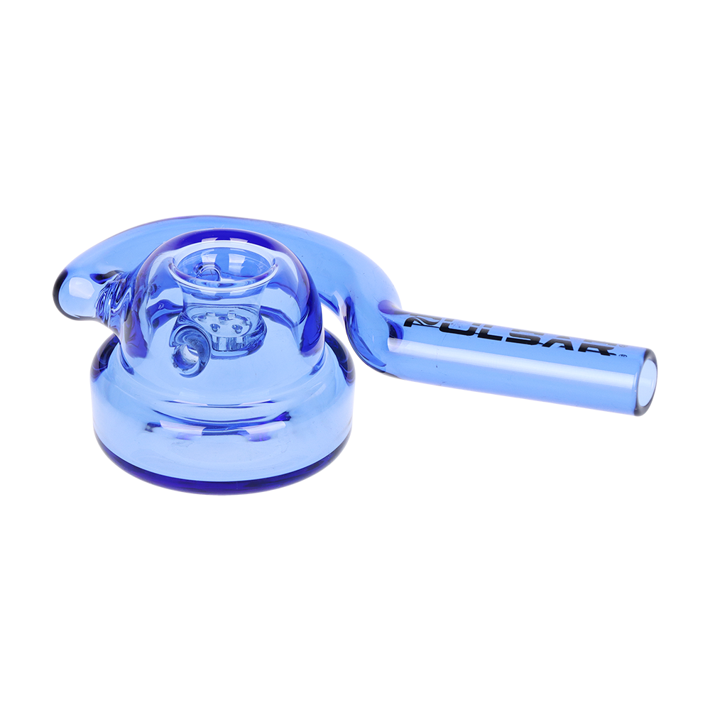 Pulsar Roundabout Honeycomb Hand Pipe | Blue