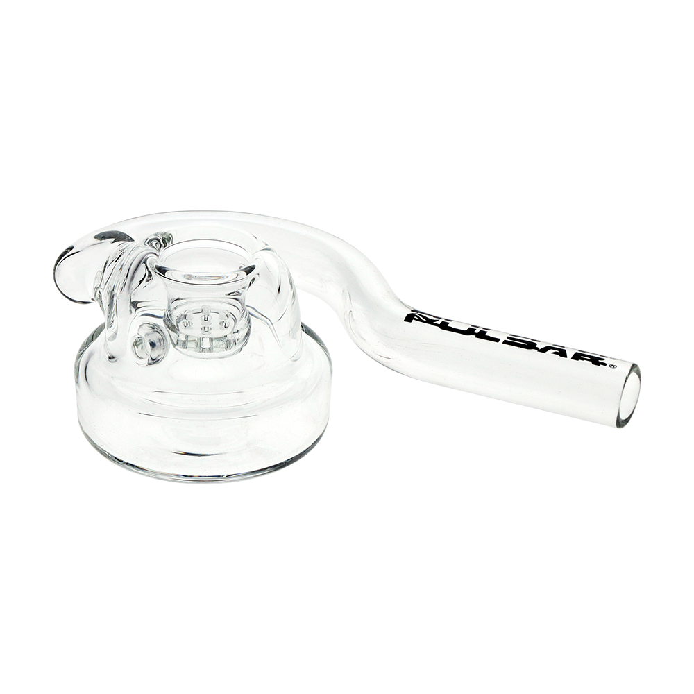 Pulsar Roundabout Honeycomb Hand Pipe | Clear