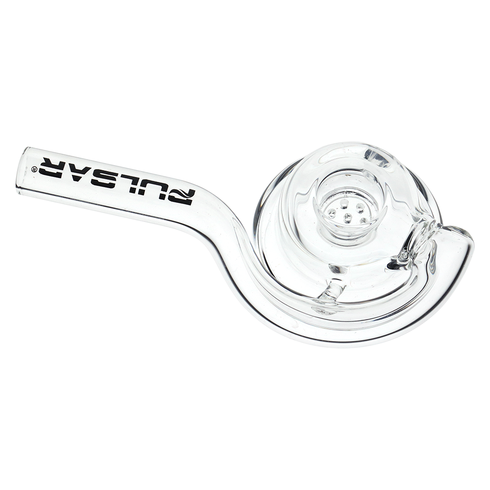 Pulsar Roundabout Honeycomb Hand Pipe | Top View with Built-in Screen