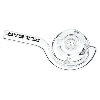Pulsar Roundabout Honeycomb Hand Pipe | Top View with Built-in Screen