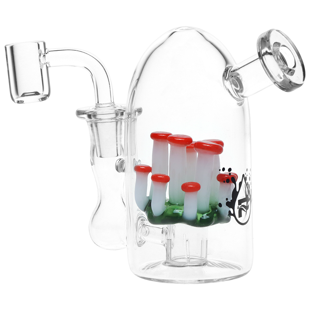 Pulsar Shroom Dome Mini Dab Rig | Back View