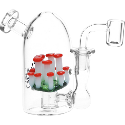 Pulsar Shroom Dome Mini Dab Rig | Front View