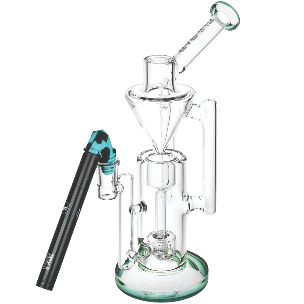 Pulsar Silicone Cart Rig Adapter | Barb Fire Slim with Water Pipe