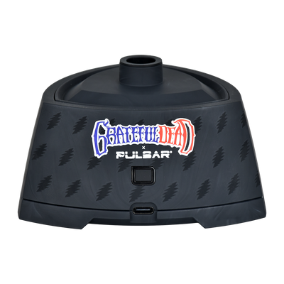 Pulsar x Grateful Dead Sipper Concentrate & 510 Cartridge Vaporizer | Base Front View 