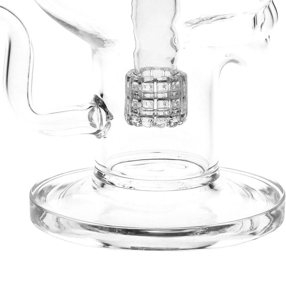 Pulsar Skull Fury Recycler Bong | Matrix Percolator | Close View