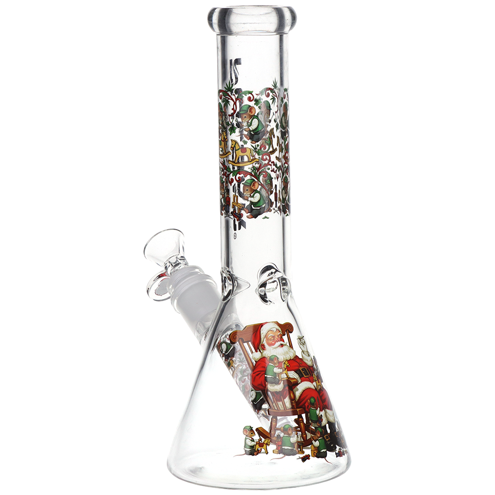 Pulsar Sleepy Santa Beaker Bong | Back View