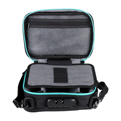 Pulsar Smell Proof Lockable Stash Bag | Zippered Mesh Accessory Pocket