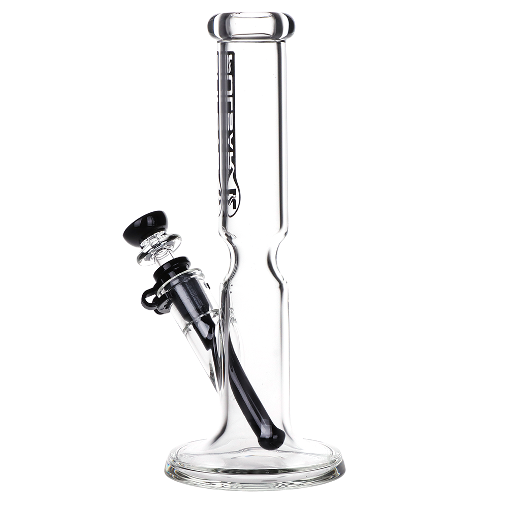 Pulsar Snatched Straight Tube Bong | Back View
