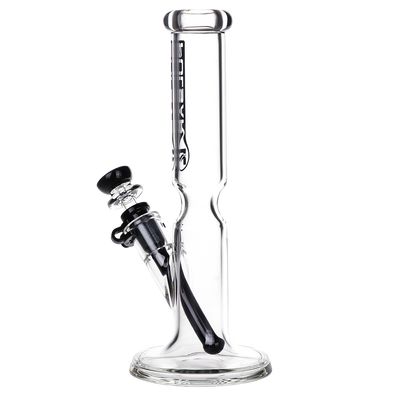 Pulsar Snatched Straight Tube Bong | Back View