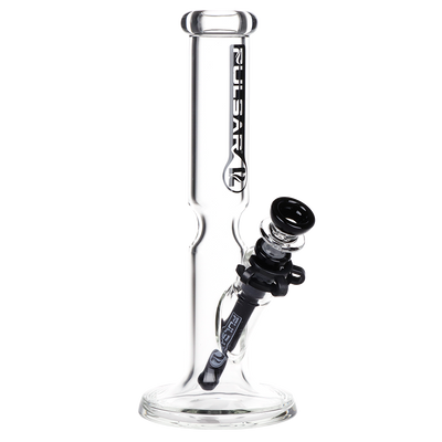 Pulsar Snatched Straight Tube Bong | Front View