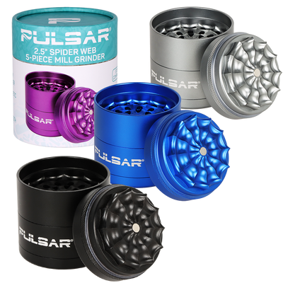 Pulsar Spider Web Mill Grinder | 5pc | Group