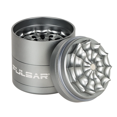 Pulsar Spider Web Mill Grinder | 5pc | Silver