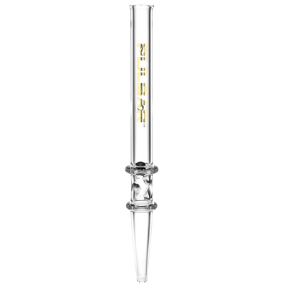 Pulsar Spin Pearl Quartz Dab Straw | Black