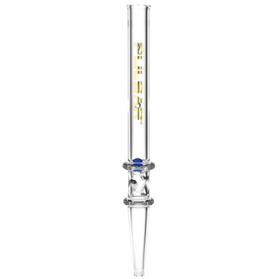 Pulsar Spin Pearl Quartz Dab Straw | Blue