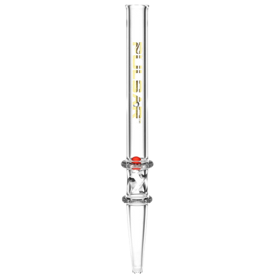 Pulsar Spin Pearl Quartz Dab Straw | Red