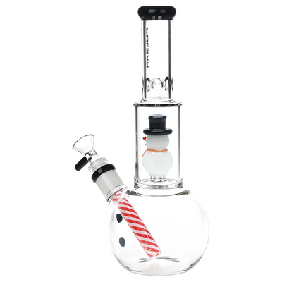 Pulsar Stoney Snowman Bubble Bong | Back View